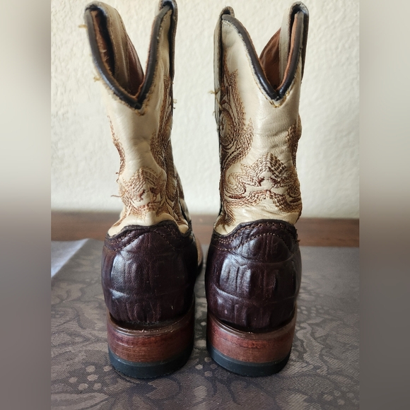 Tanner Mark Kids' Caiman Boot - Picture 6 of 14